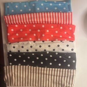 Polka Dot and Striped Headbands